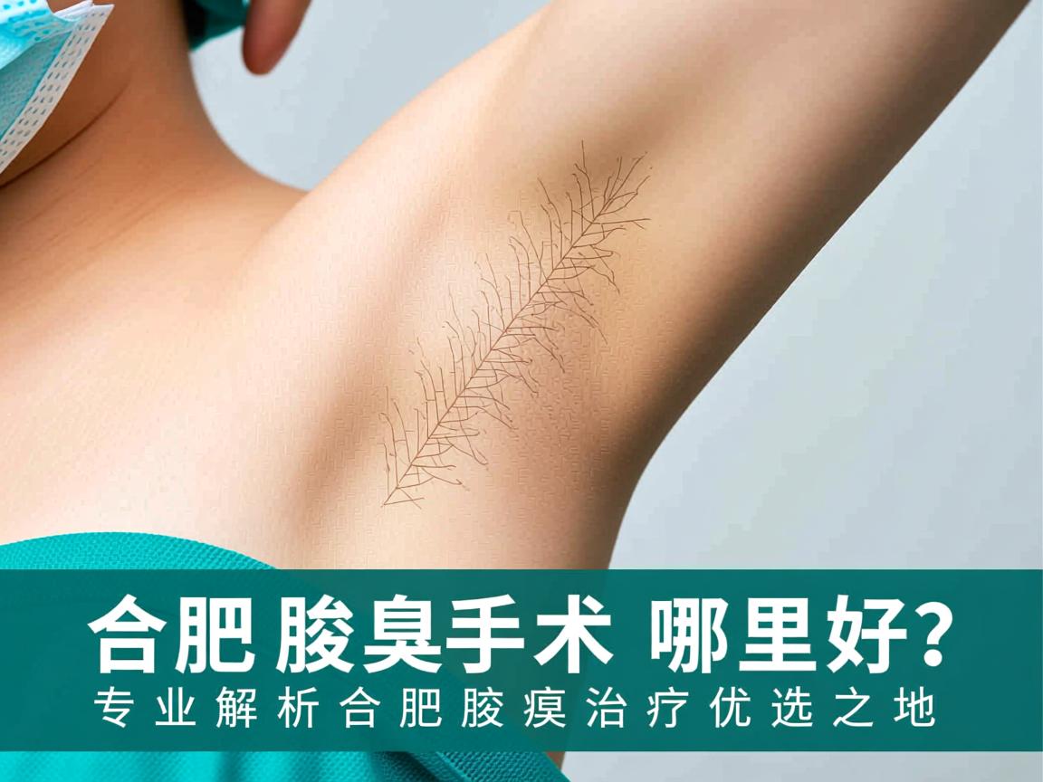 合肥腋臭手术哪里好？专业解析合肥腋臭治疗优选之地