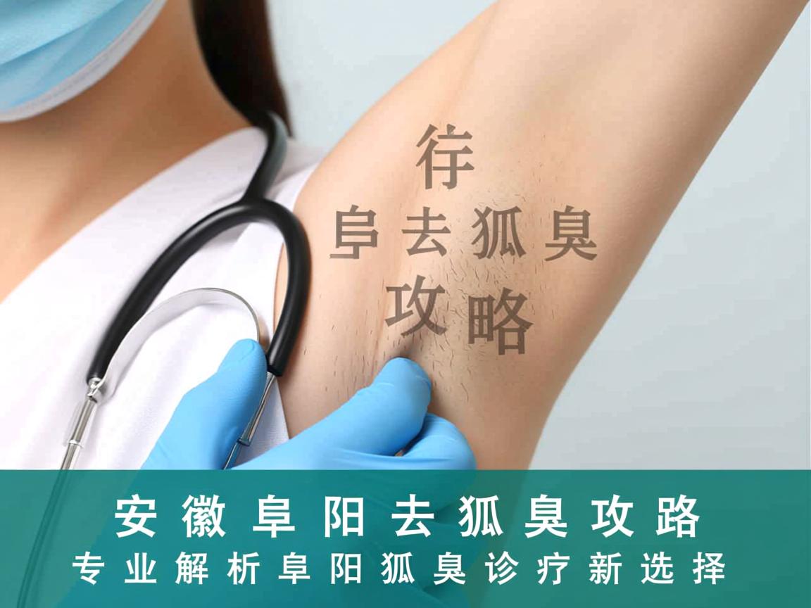 安徽阜阳去狐臭攻略，专业解析阜阳狐臭诊疗新选择