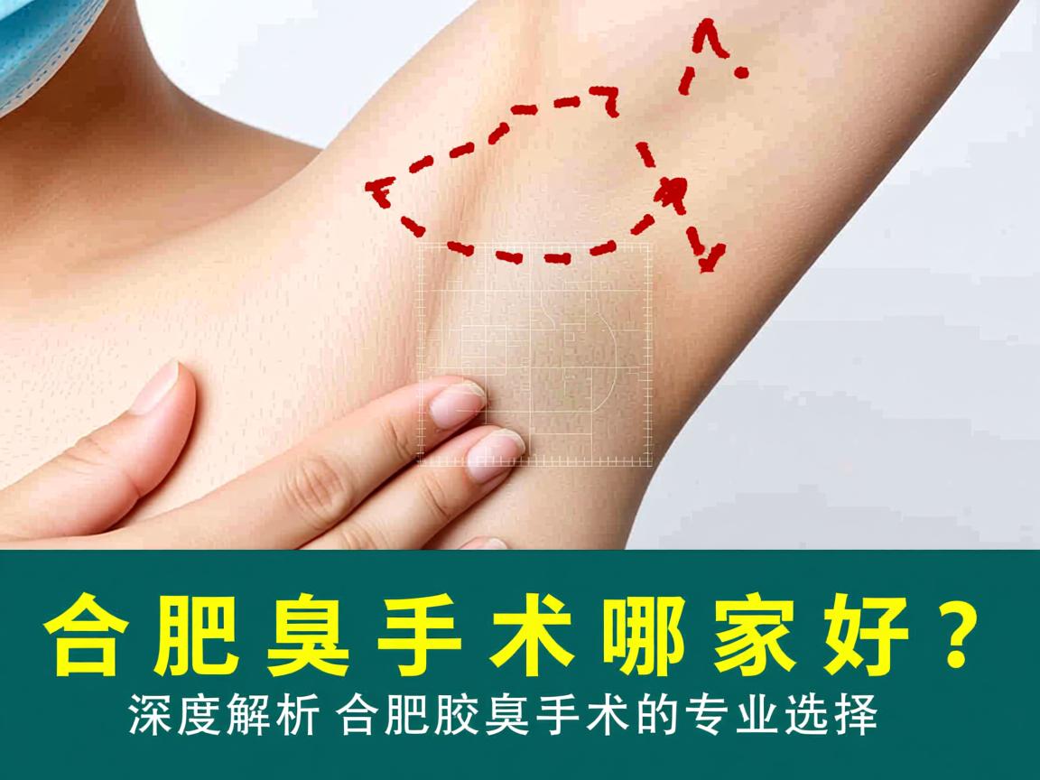 合肥腋臭手术哪家好？深度解析合肥腋臭手术的专业选择
