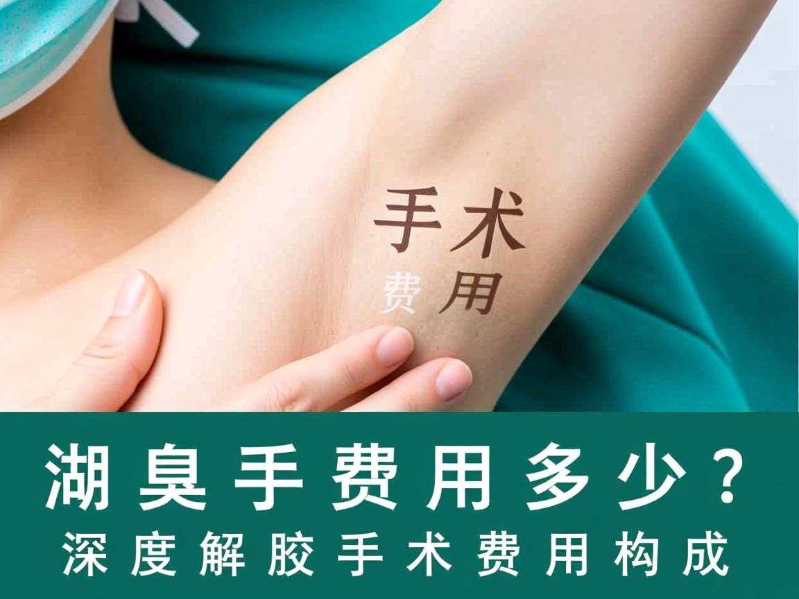 芜湖腋臭手术费用多少？深度解析腋臭手术费用构成