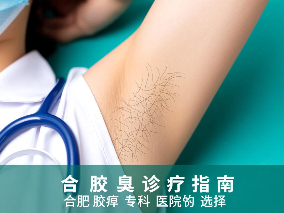 合肥腋臭诊疗指南，详解合肥腋臭专科医院的选择