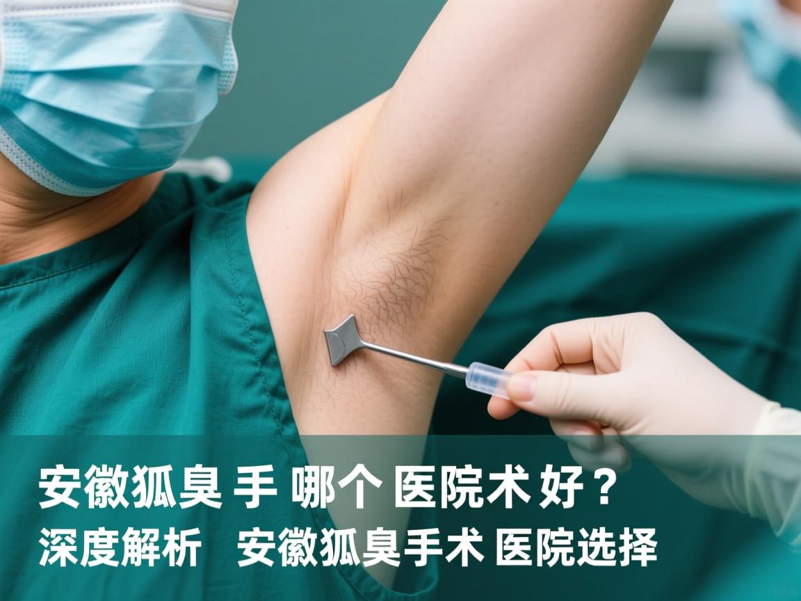 安徽狐臭手术哪个医院好？深度解析安徽狐臭手术医院选择