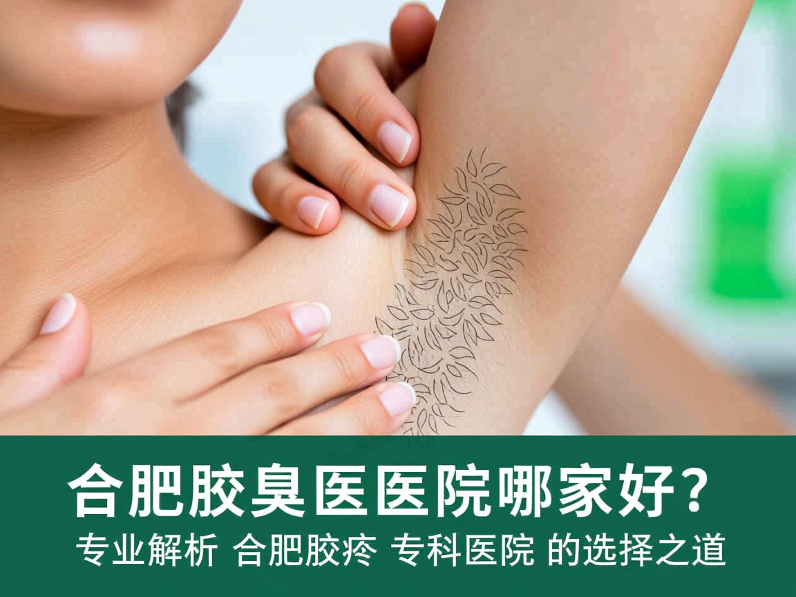 合肥腋臭医院哪家好？专业解析合肥腋臭专科医院的选择之道