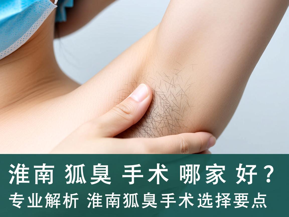 淮南狐臭手术哪家好？专业解析淮南狐臭手术选择要点