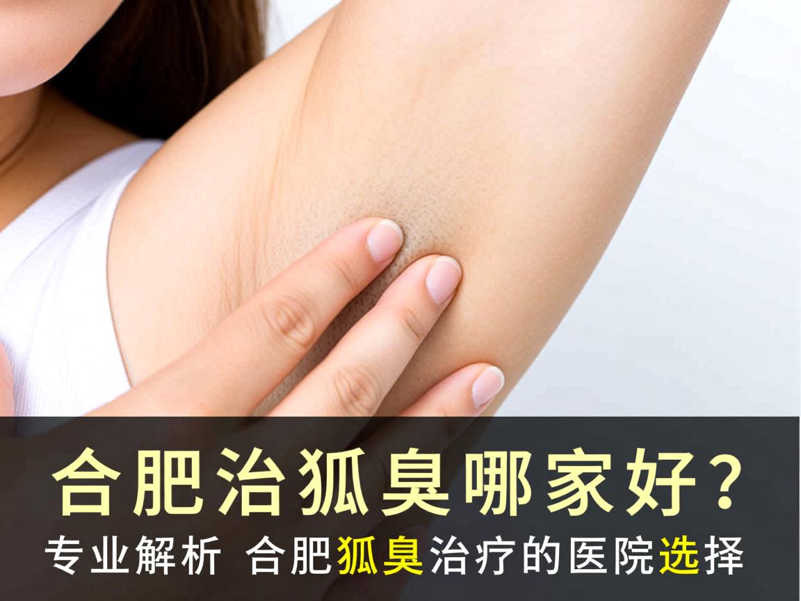 合肥治狐臭哪家好？专业解析合肥狐臭治疗的医院选择
