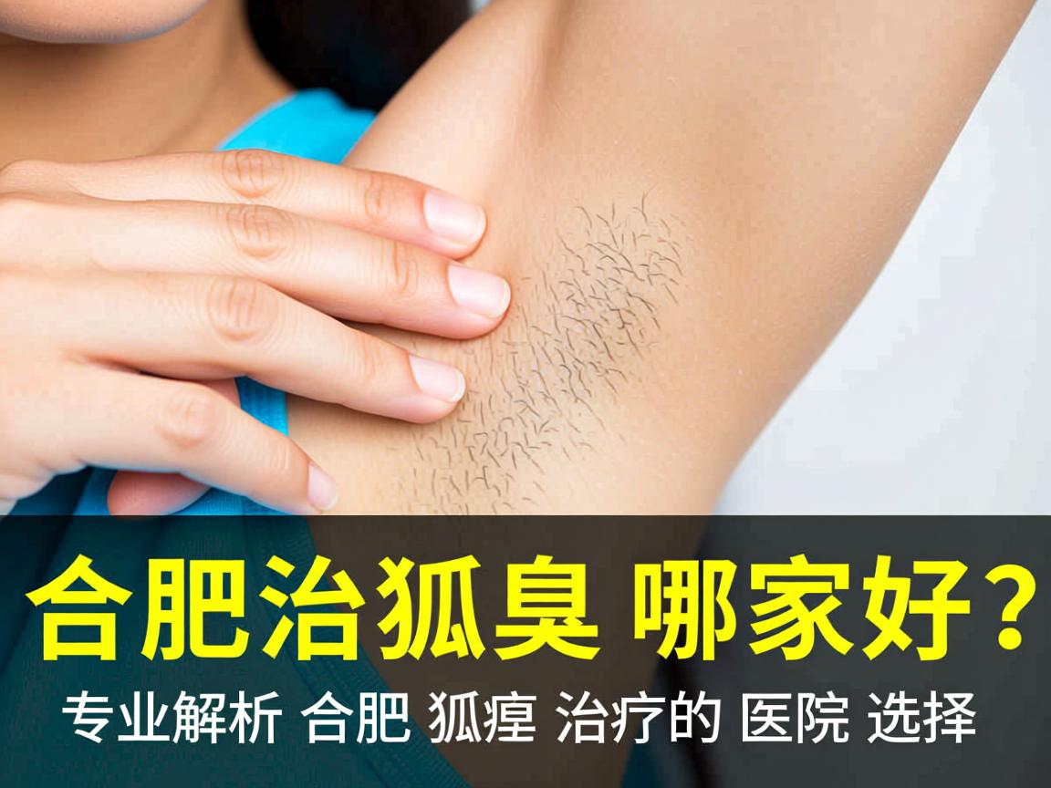 合肥治狐臭哪家好？专业解析合肥狐臭治疗的医院选择