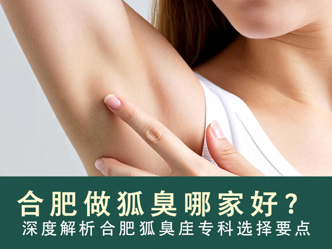 合肥做狐臭哪家好？深度解析合肥狐臭专科选择要点
