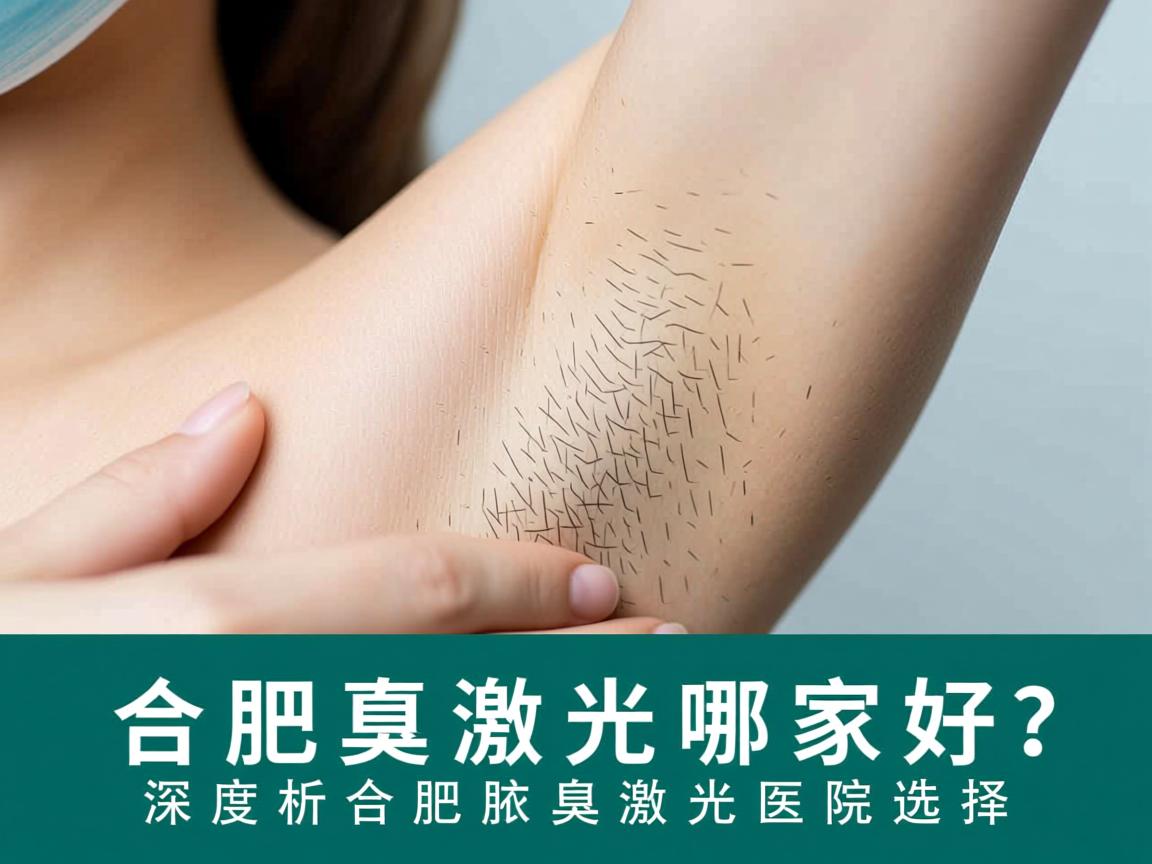 合肥腋臭激光哪家好？深度解析合肥腋臭激光医院选择