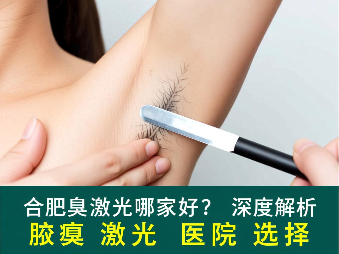 合肥腋臭激光哪家好？深度解析合肥腋臭激光医院选择