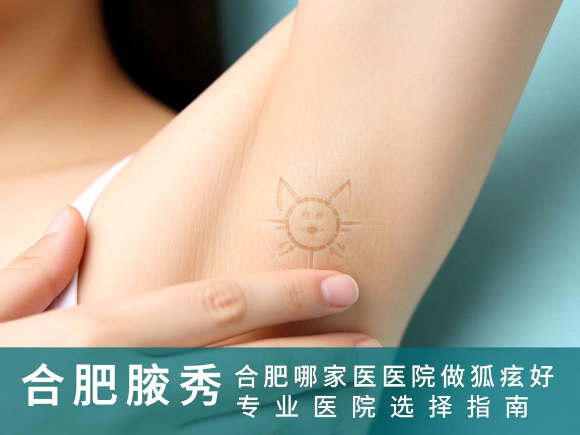 合肥腋秀解析，合肥哪家医院做狐臭好，专业医院选择指南