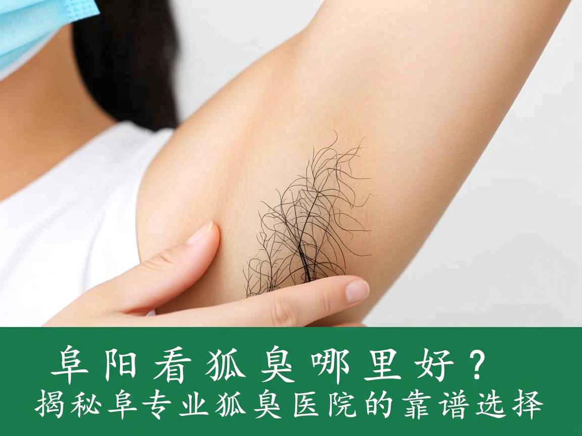阜阳看狐臭哪里好？揭秘阜阳专业狐臭医院的靠谱选择