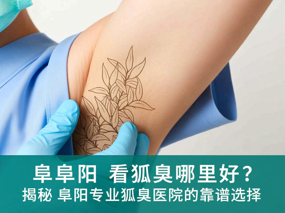 阜阳看狐臭哪里好？揭秘阜阳专业狐臭医院的靠谱选择