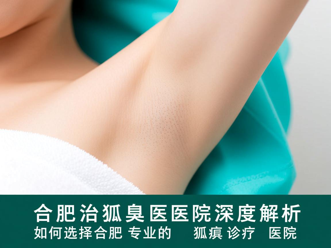 合肥治狐臭医院深度解析，如何选择合肥专业的狐臭诊疗医院