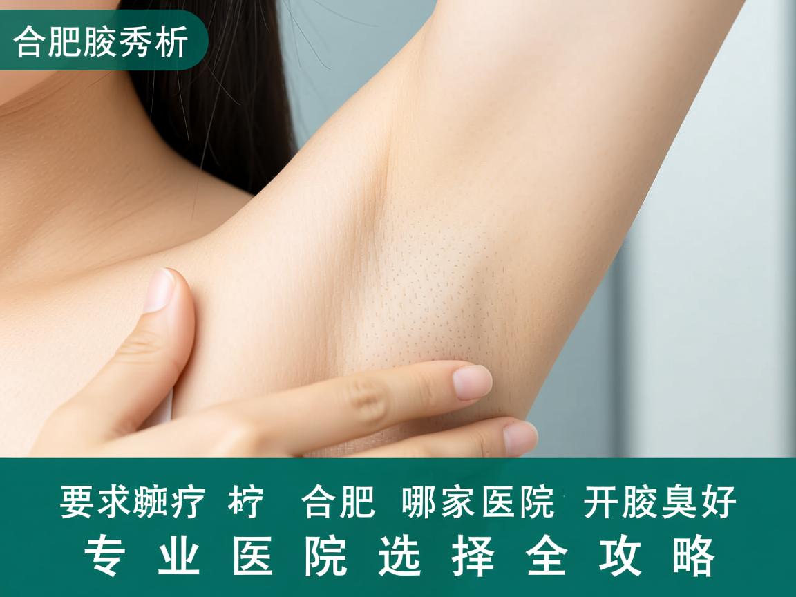 合肥腋秀解析,合肥哪家医院开腋臭好,专业医院选择全攻略 合肥腋秀解析,合肥哪家医院开腋臭好,专业医院选择全攻略