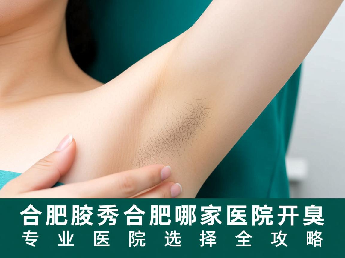 合肥腋秀解析,合肥哪家医院开腋臭好,专业医院选择全攻略 合肥腋秀解析,合肥哪家医院开腋臭好,专业医院选择全攻略