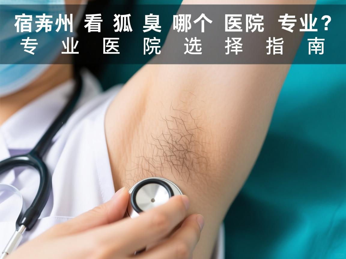 宿州看狐臭哪个医院专业?专业医院选择指南 宿州看狐臭哪个医院专业?专业医院选择指南