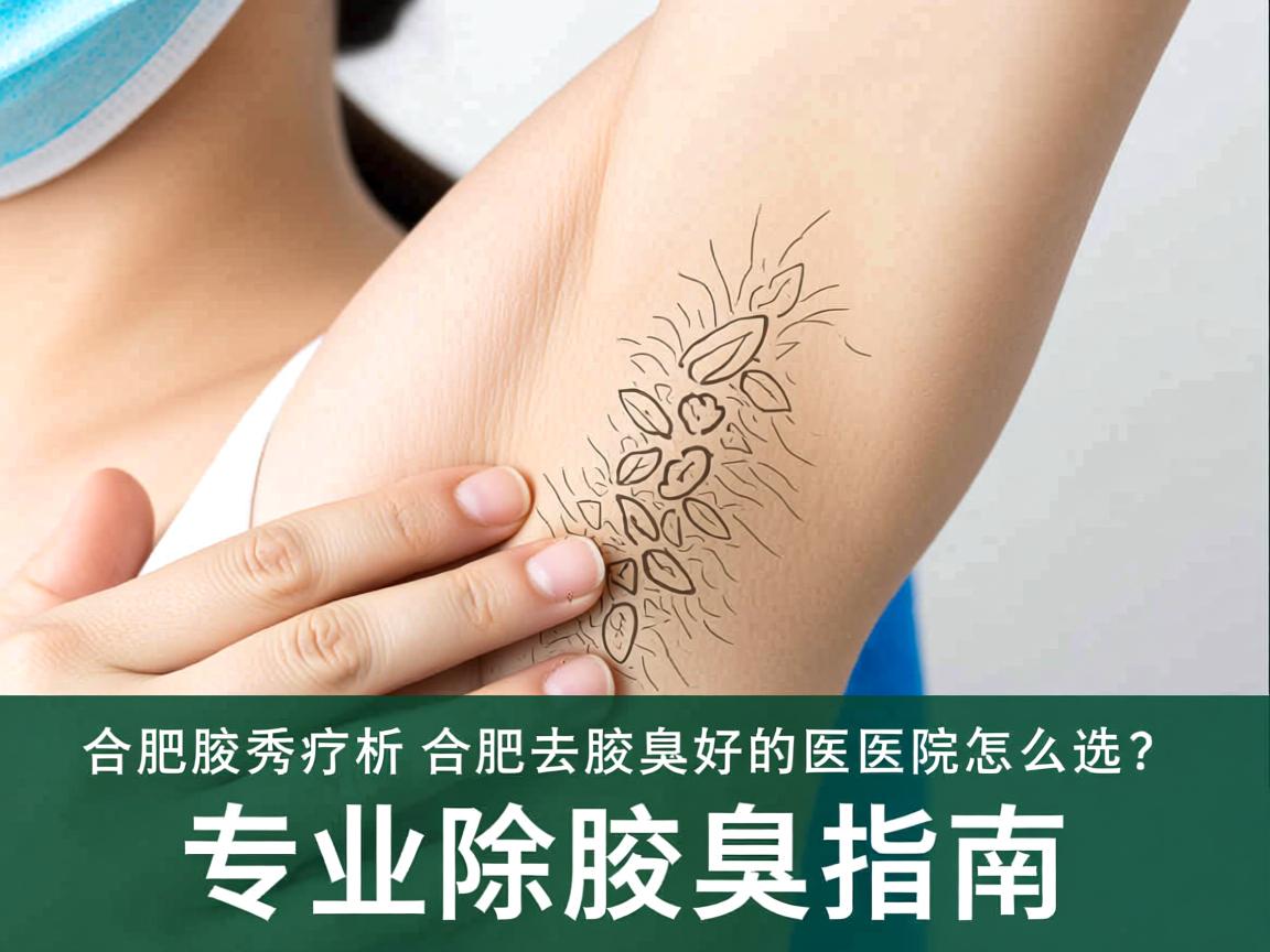 合肥腋秀解析，合肥去腋臭好的医院怎么选？专业除腋臭指南