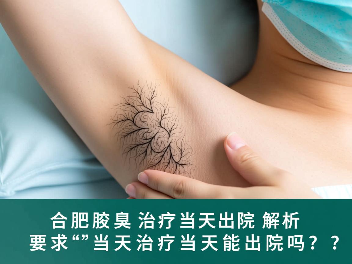合肥腋臭治疗当天出院解析,当天治疗当天能出院吗? 合肥腋臭治疗当天出院解析,当天治疗当天能出院吗?