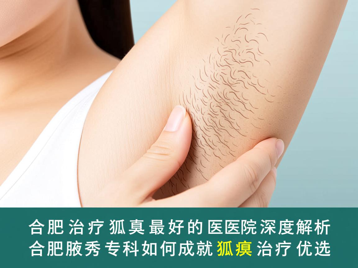 合肥治疗狐臭最好的医院，深度解析合肥腋秀专科如何成就狐臭治疗优选