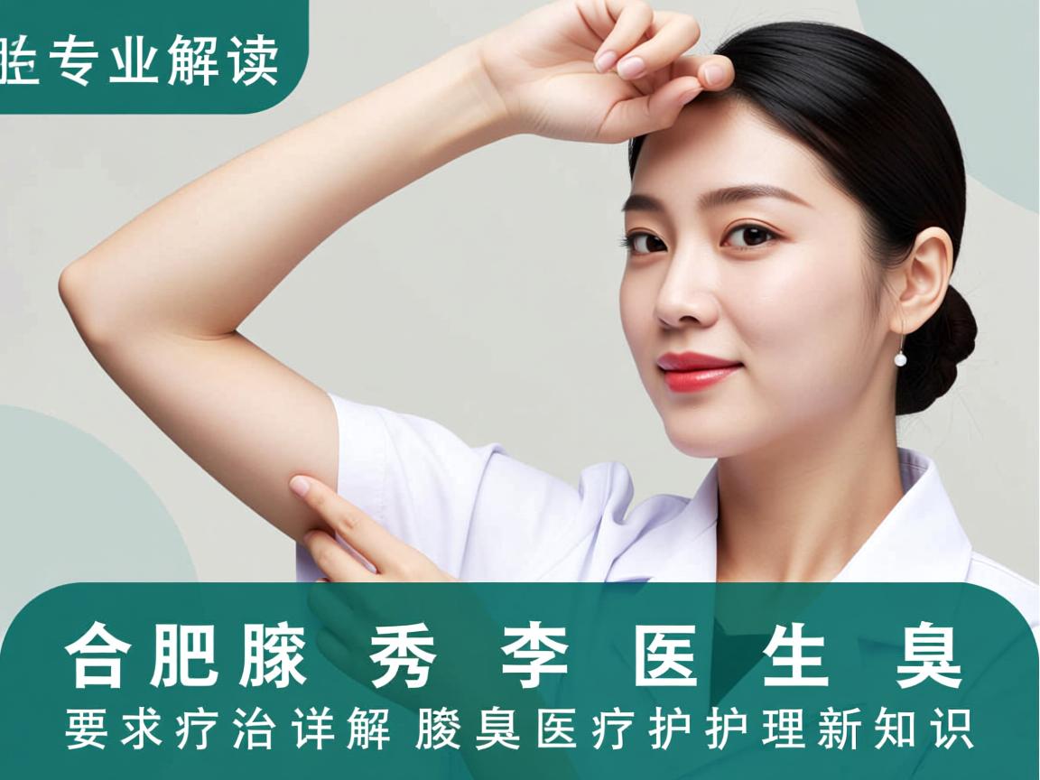 专业解读腋臭治疗，合肥腋秀李茹医生详解腋臭医疗护理新知识