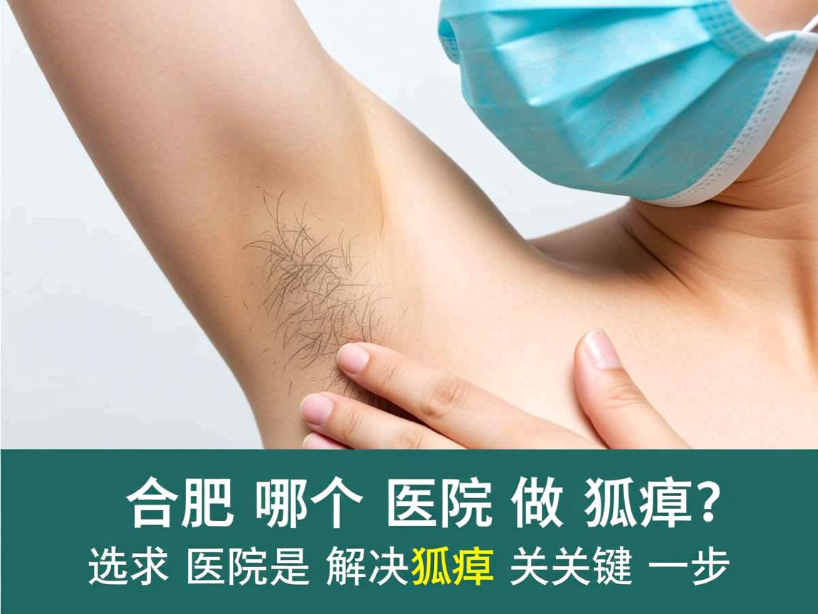 合肥哪个医院做狐臭？选对医院是解决狐臭的关键一步