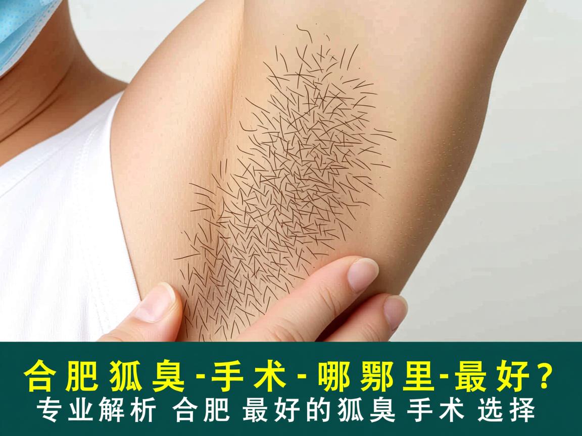 合肥狐臭手术哪里最好？专业解析合肥最好的狐臭手术选择