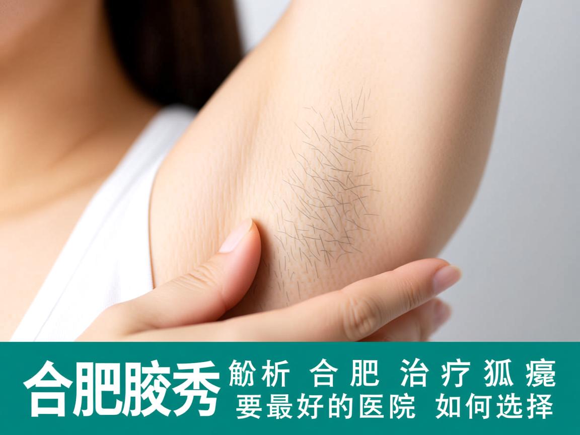 合肥腋秀解析，合肥治疗狐臭最好的医院如何选择