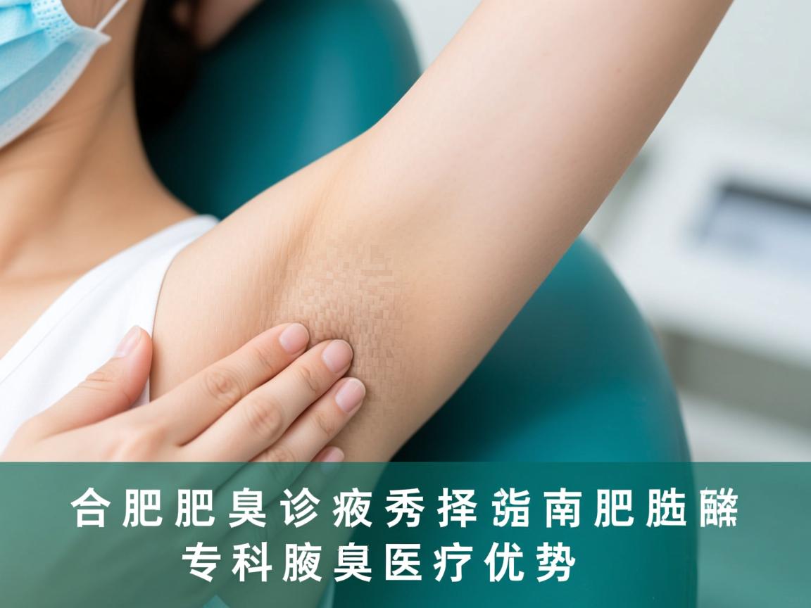 合肥腋臭诊疗选择指南，详解合肥腋秀专科的腋臭医疗优势