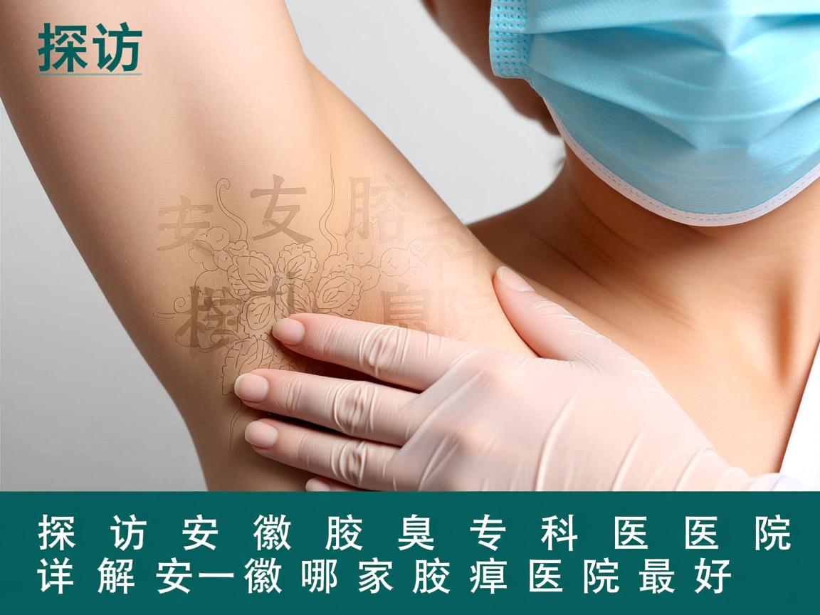 探访安徽腋臭专科医院，详解安徽哪家腋臭医院最好
