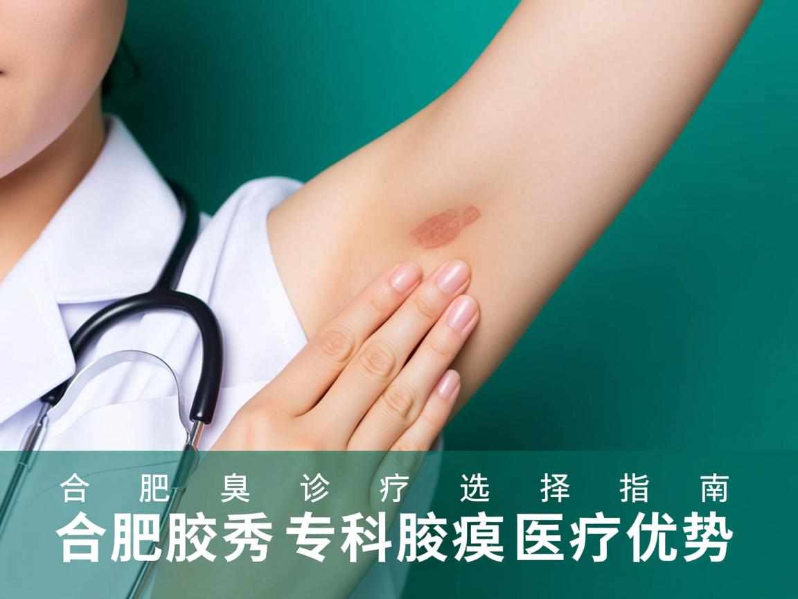 合肥腋臭诊疗选择指南，详解合肥腋秀专科的腋臭医疗优势
