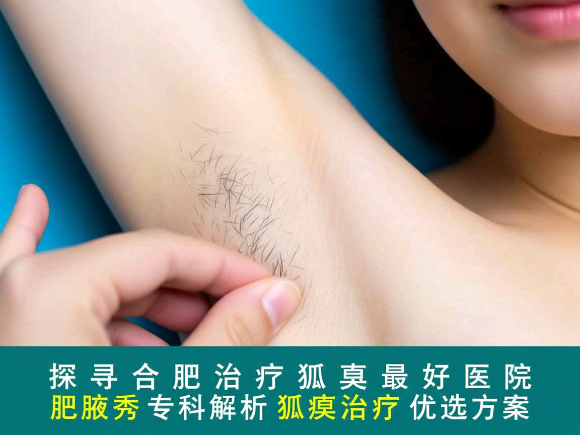 探寻合肥治疗狐臭最好医院，合肥腋秀专科解析狐臭治疗优选方案