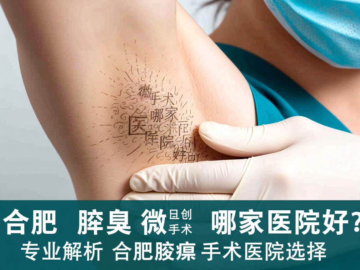 合肥腋臭微创手术哪家医院好?专业解析合肥腋臭手术医院选择 合肥腋臭微创手术哪家医院好?专业解析合肥腋臭手术医院选择