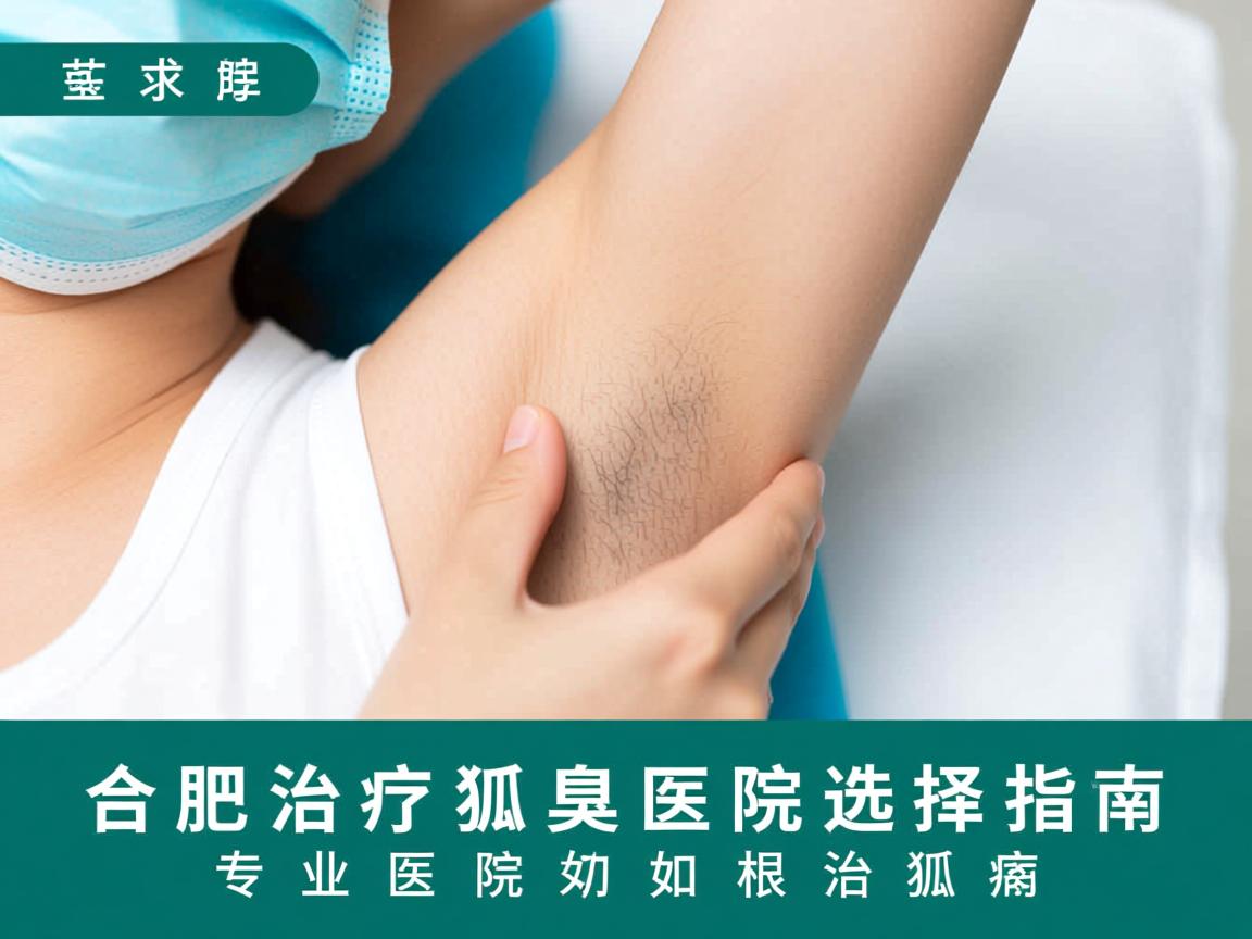 合肥治疗狐臭医院选择指南，专业医院如何根治狐臭