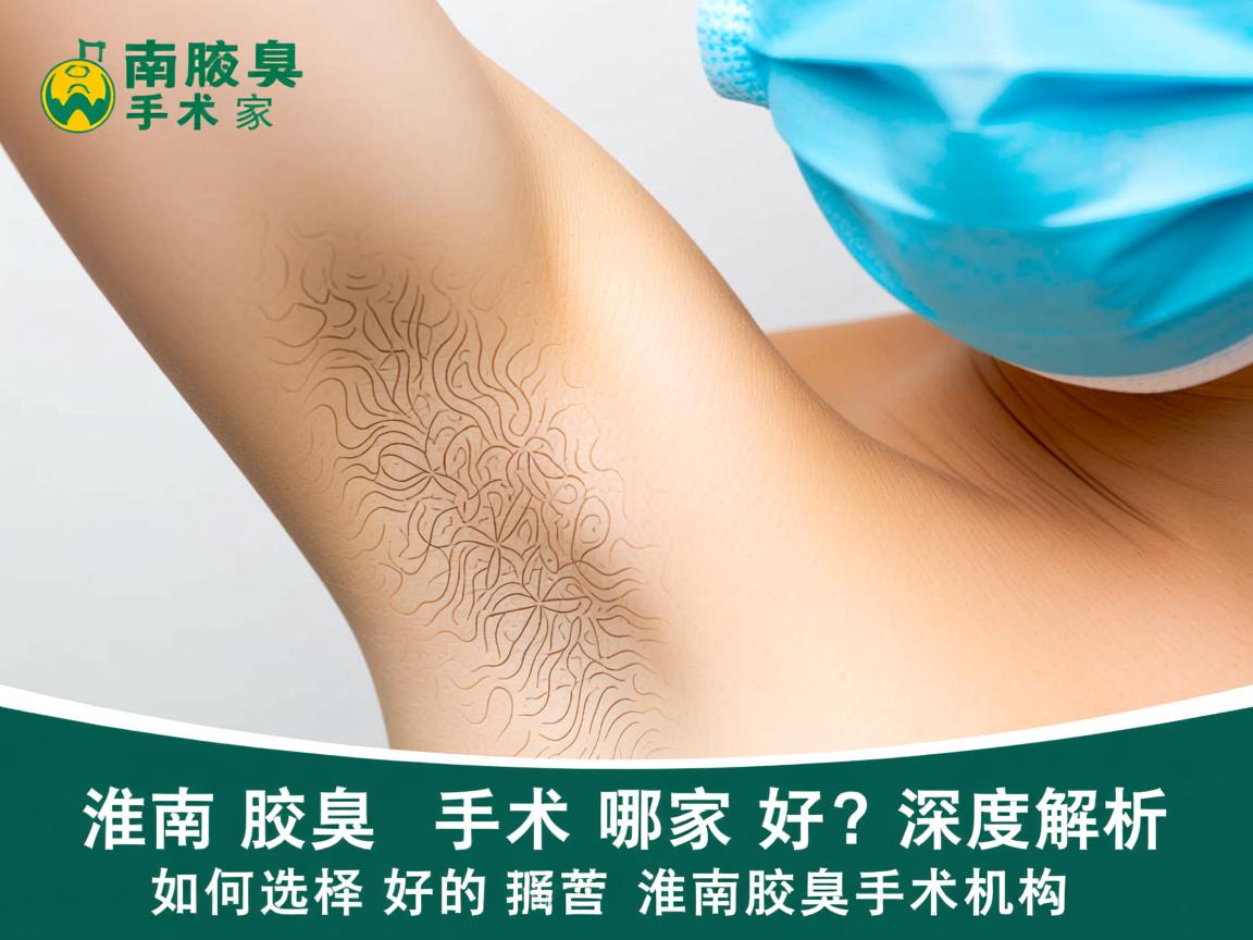 淮南腋臭手术哪家好？深度解析如何选择好的淮南腋臭手术机构