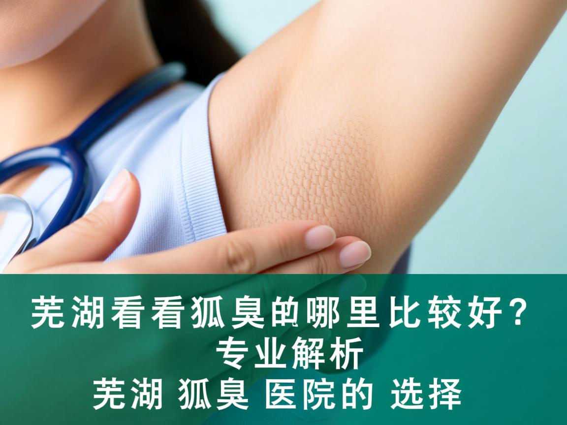 芜湖看狐臭哪里比较好？专业解析芜湖狐臭医院的选择