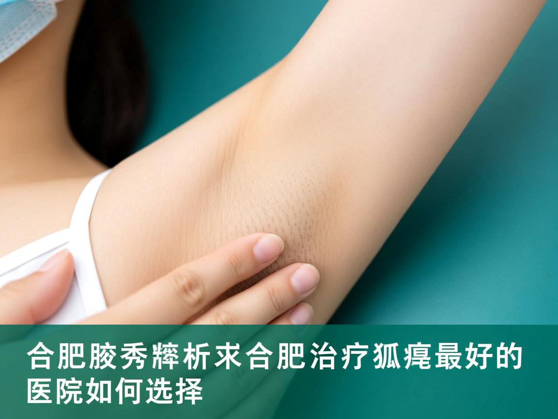 合肥腋秀解析，合肥治疗狐臭最好的医院如何选择