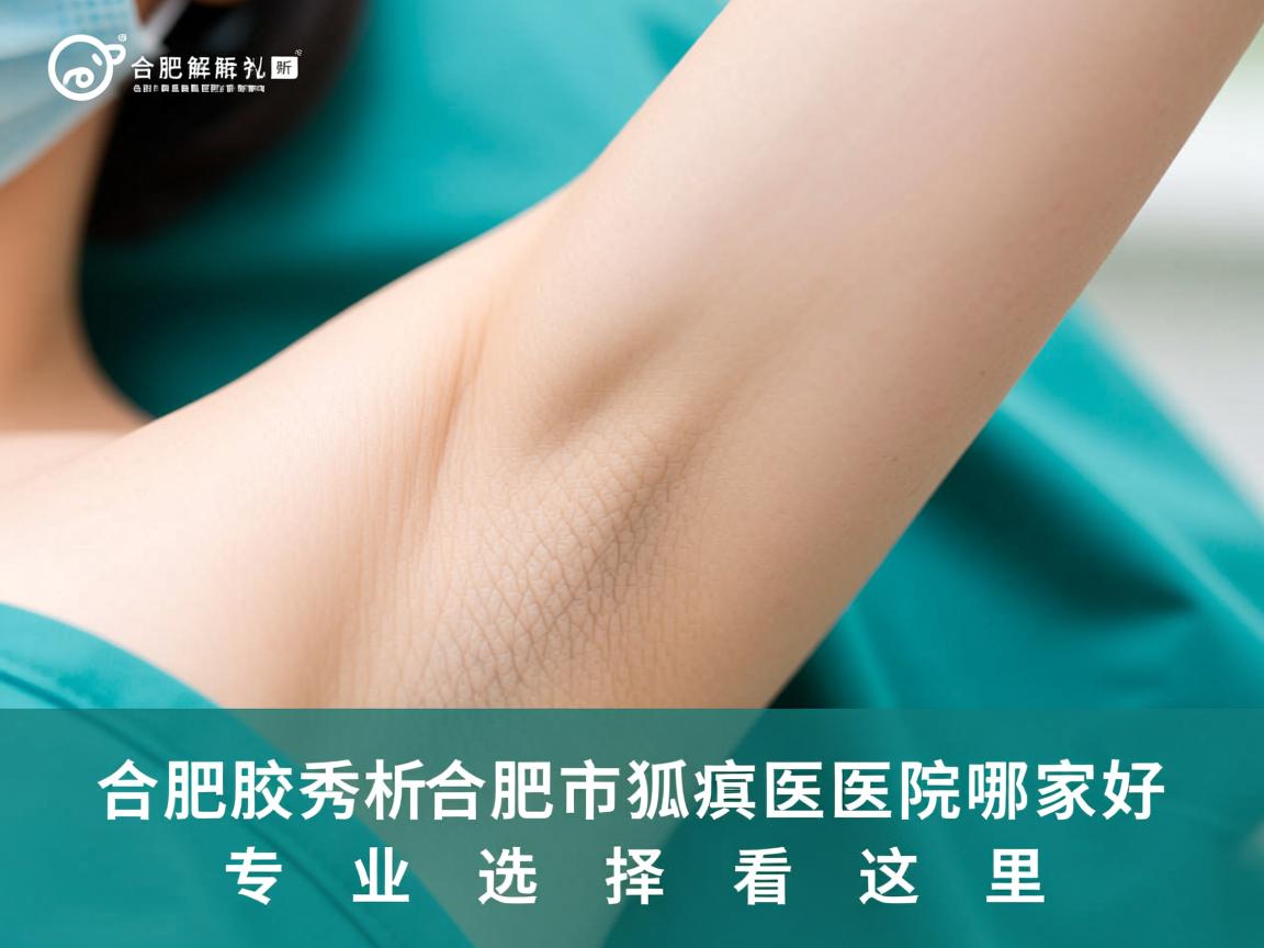 合肥腋秀解析，合肥市狐臭医院哪家好，专业选择看这里