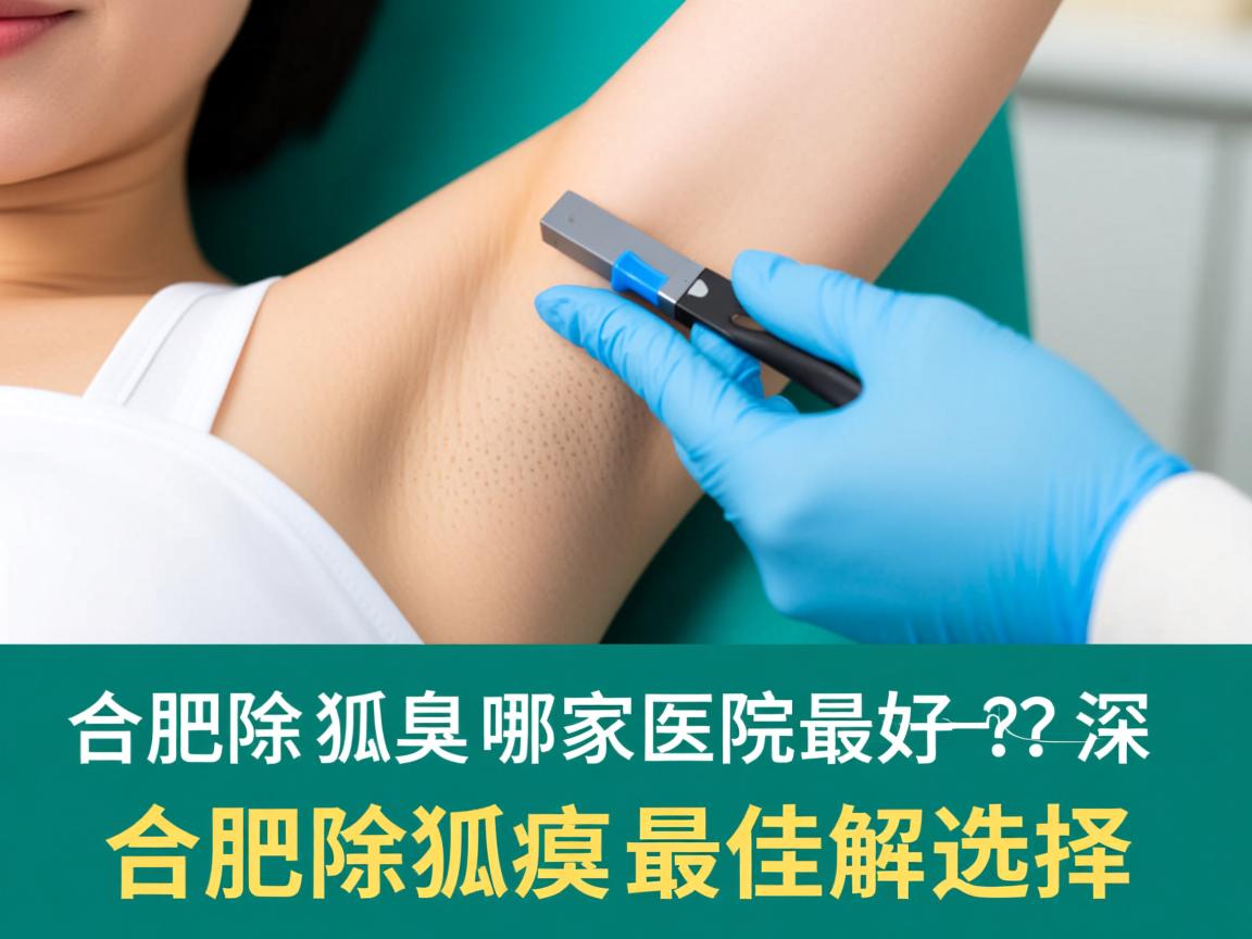 合肥除狐臭哪家医院最好？深度解析合肥除狐臭最佳选择