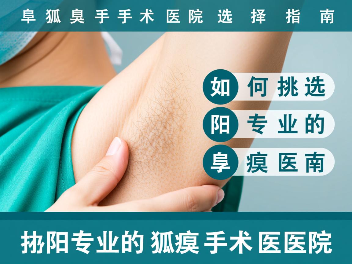 阜阳狐臭手术医院选择指南,如何挑选阜阳专业的狐臭手术医院 阜阳狐臭手术医院选择指南,如何挑选阜阳专业的狐臭手术医院