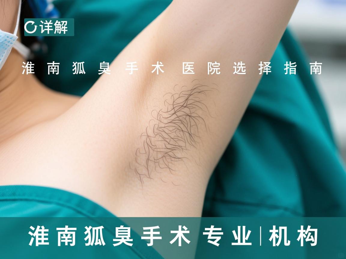 淮南狐臭手术医院选择指南,详解淮南狐臭手术专业机构 淮南狐臭手术医院选择指南,详解淮南狐臭手术专业机构