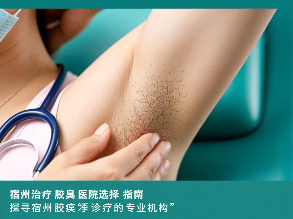 宿州治疗腋臭医院选择指南，探寻宿州腋臭诊疗的专业机构