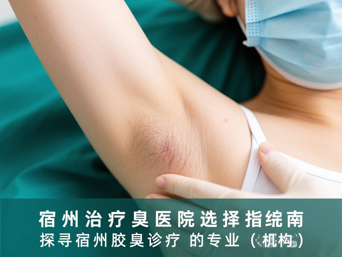 宿州治疗腋臭医院选择指南，探寻宿州腋臭诊疗的专业机构