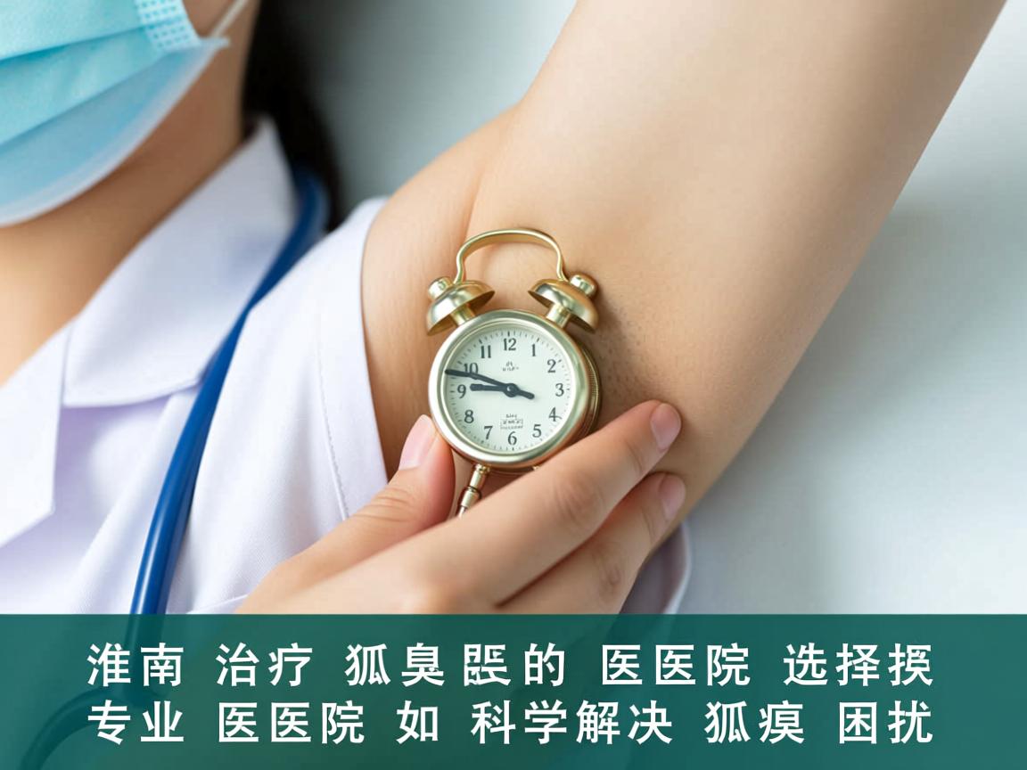 淮南治疗狐臭的医院选择，专业医院如何科学解决狐臭困扰
