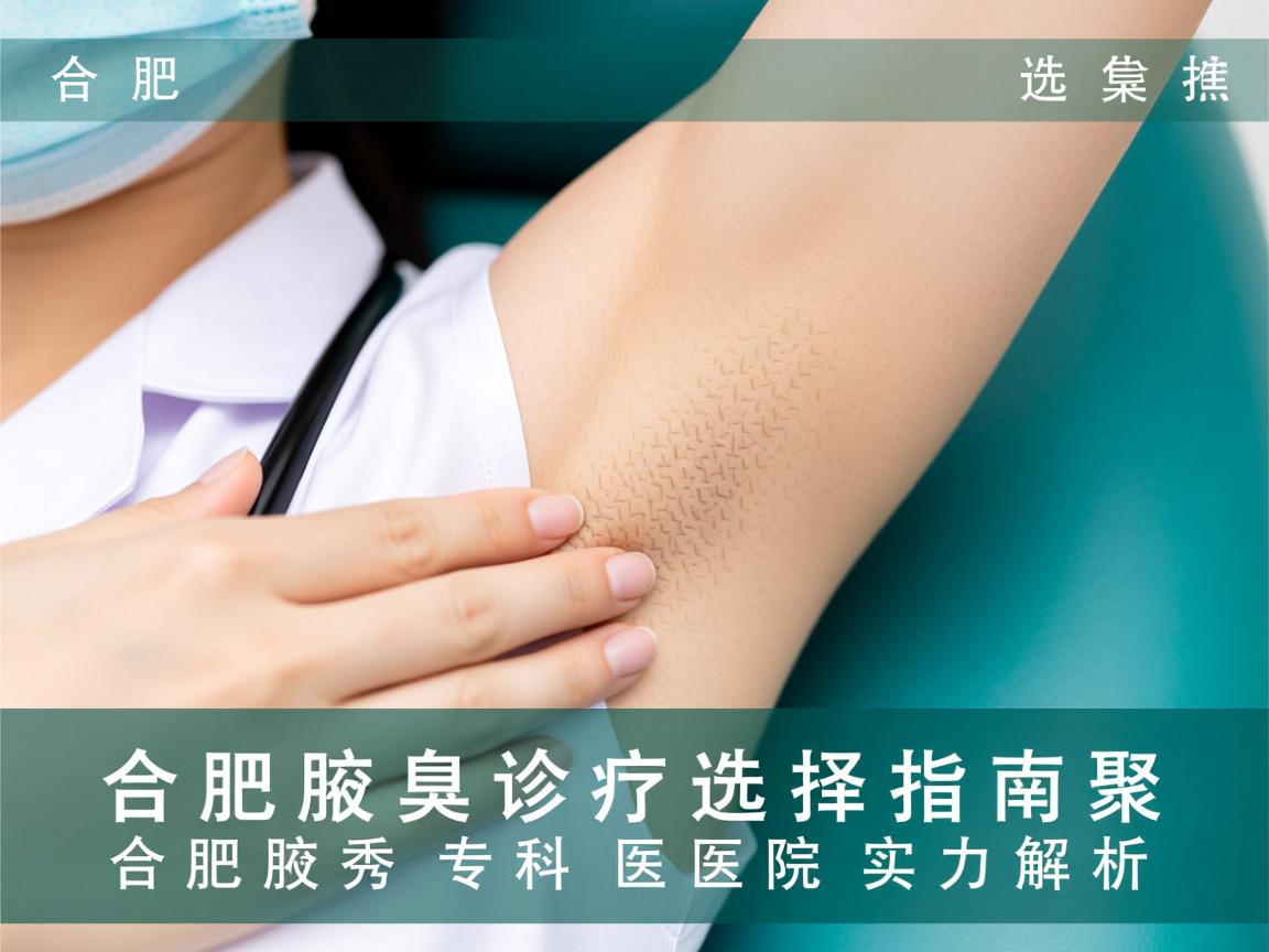 合肥腋臭诊疗选择指南,聚焦合肥腋秀专科医院实力解析 合肥腋臭诊疗选择指南,聚焦合肥腋秀专科医院实力解析