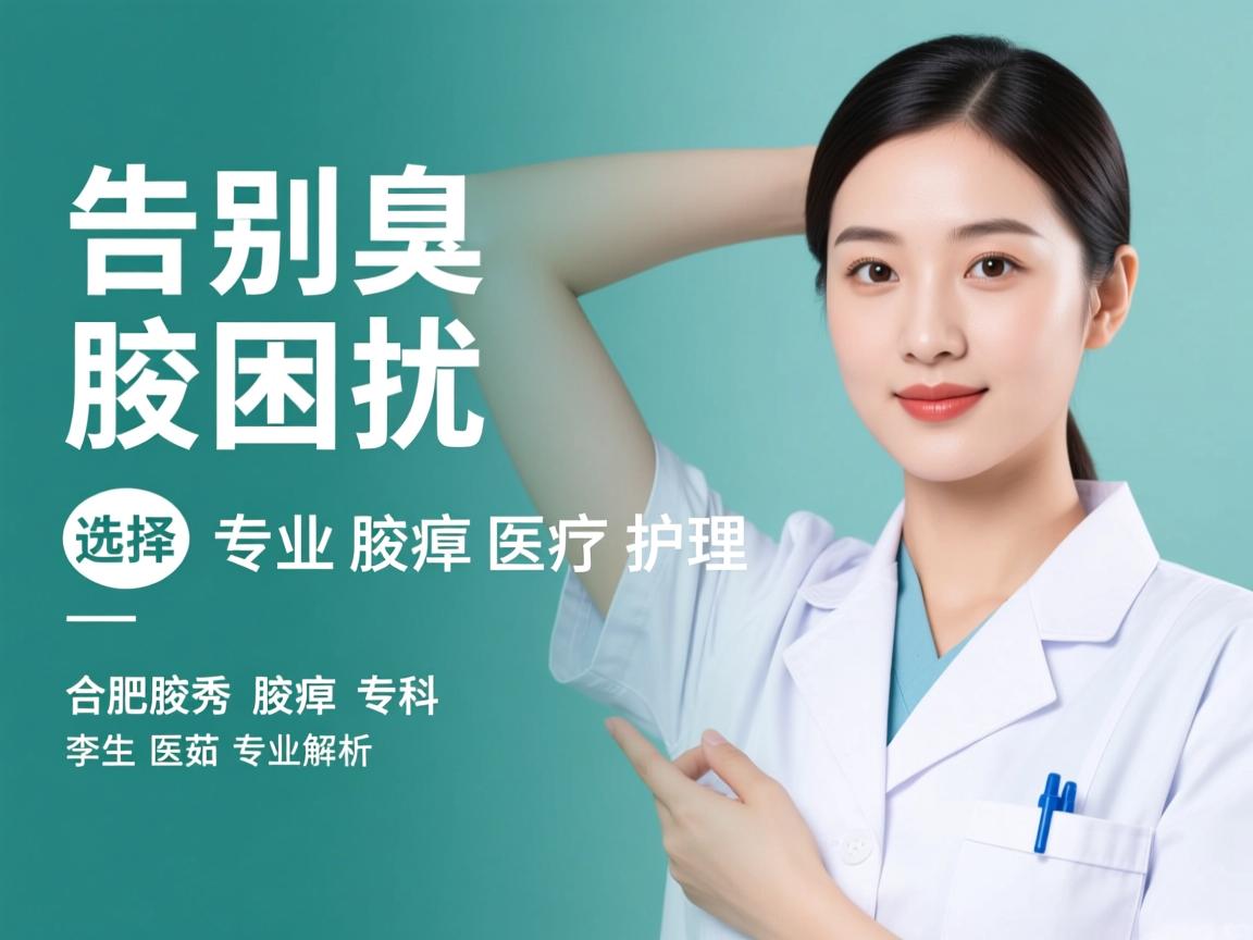 告别腋臭困扰,选择专业腋臭医疗护理—合肥腋秀腋臭专科李茹医生专业解析 告别腋臭困扰,选择专业腋臭医疗护理—合肥腋秀腋臭专科李茹医生专业解析