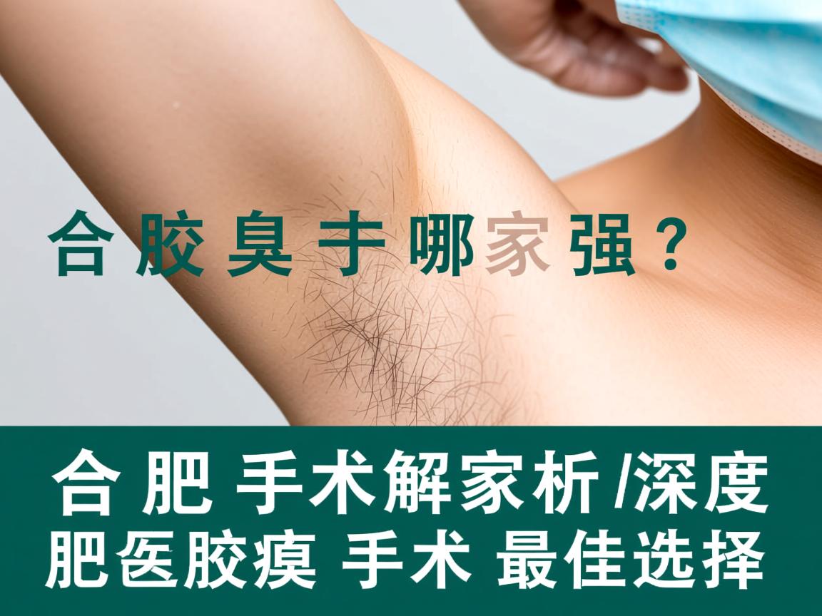 合肥腋臭手术哪家强？深度解析合肥腋臭手术最佳选择