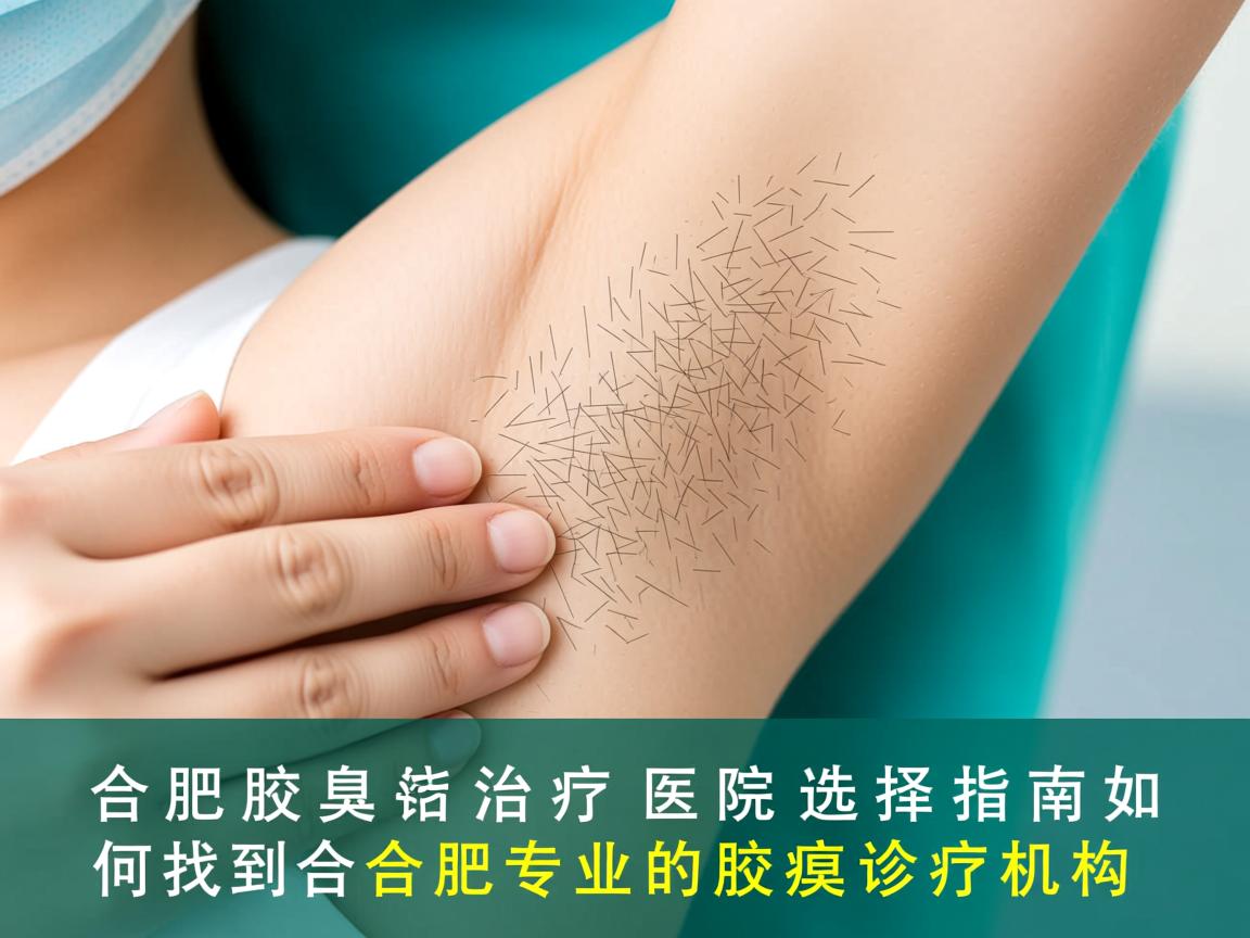 合肥腋臭治疗医院选择指南，如何找到合肥专业的腋臭诊疗机构