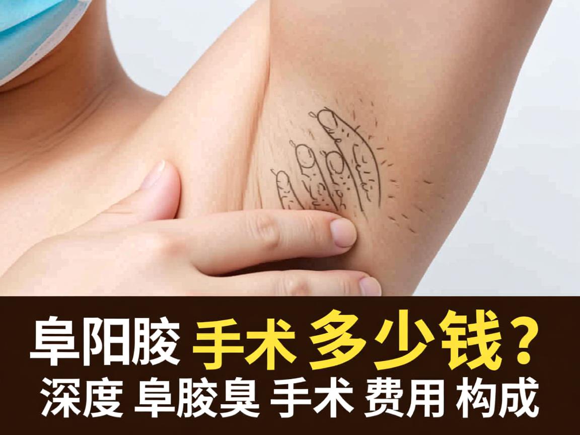 阜阳腋臭手术多少钱？深度解析阜阳腋臭手术费用构成