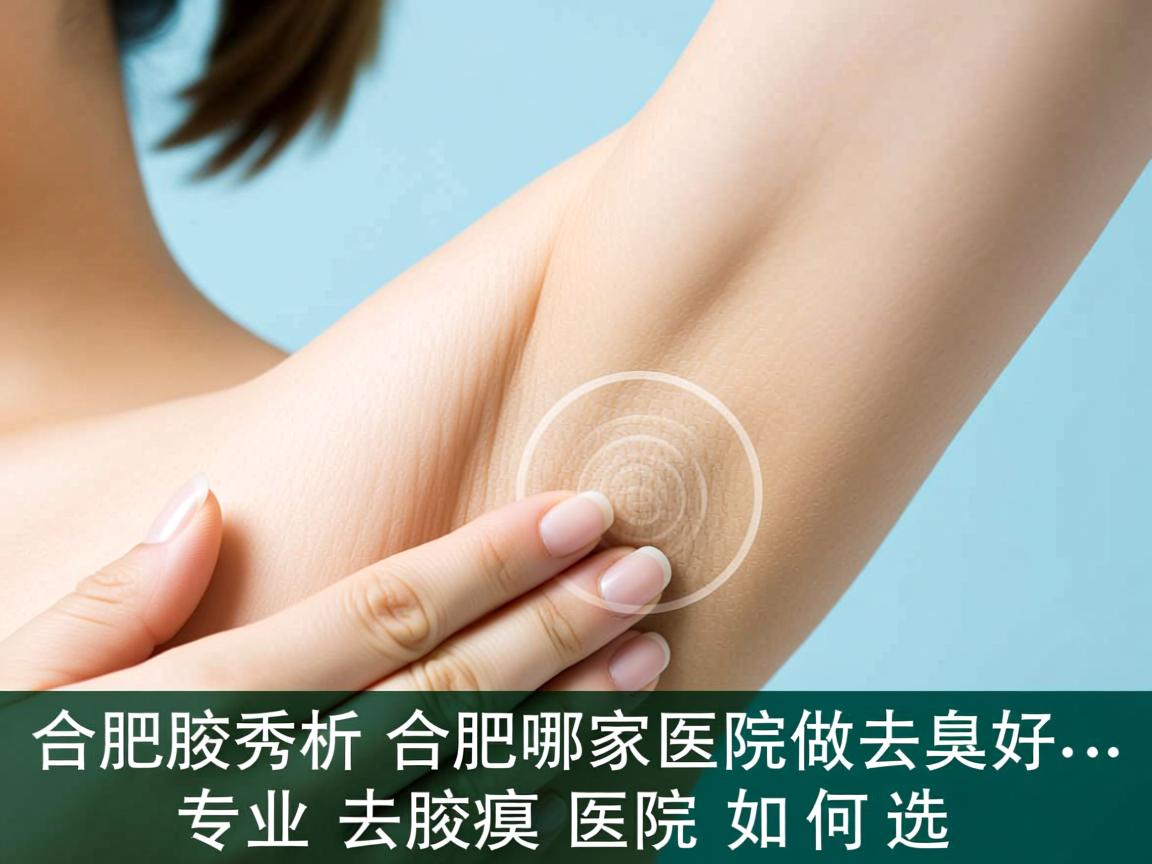 合肥腋秀解析，合肥哪家医院做去腋臭好，专业去腋臭医院如何选