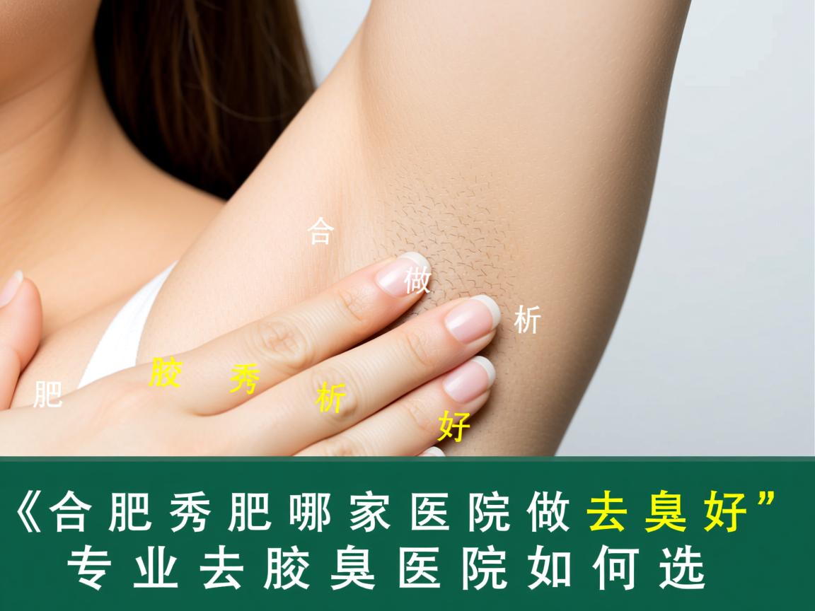 合肥腋秀解析，合肥哪家医院做去腋臭好，专业去腋臭医院如何选